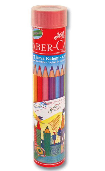 Faber-Castell Metal Tüpte Boya Kalemi 12 Renk