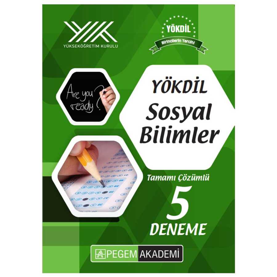 PEGEM YÖKDİL SOSYAL BİLİMLER 5 DENEME