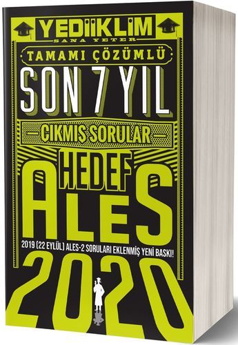 ALES Son 7 Yıl Tam.Çıkmış Sor. 2020