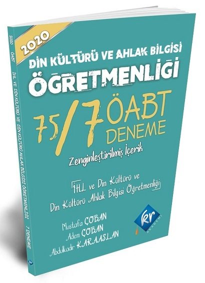 2020 ÖABT Din Kültürü ve Ahlak Bilgisi Öğretmenliği 7 Fasikül Çözümlü Deneme KR Akademi